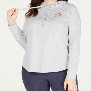Tommy Hilfiger plus size hooded top